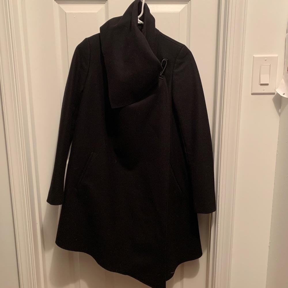 Allsaints City Monument Coat - Black - UK6 US2